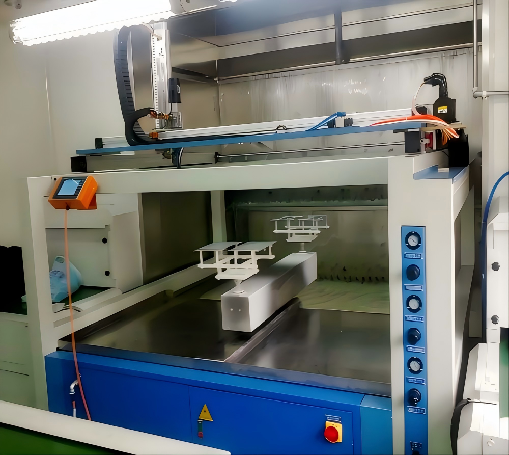 五金件五轴自动喷涂机-5-Axis Automatic Painting Machine for Hardware Parts