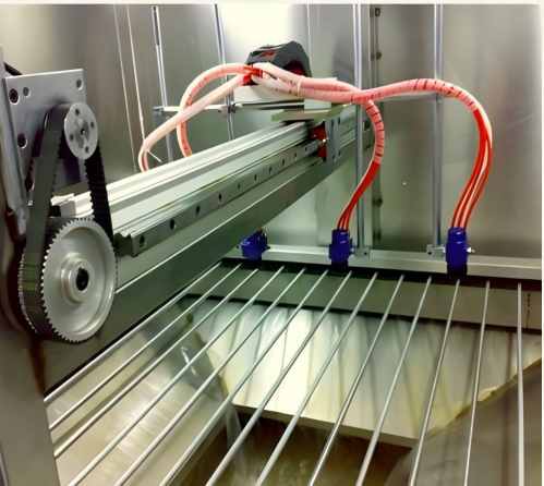 单轴平面往复式自动喷漆线-Flat-surface Single-axis Reciprocating Automatic Spraying Machine