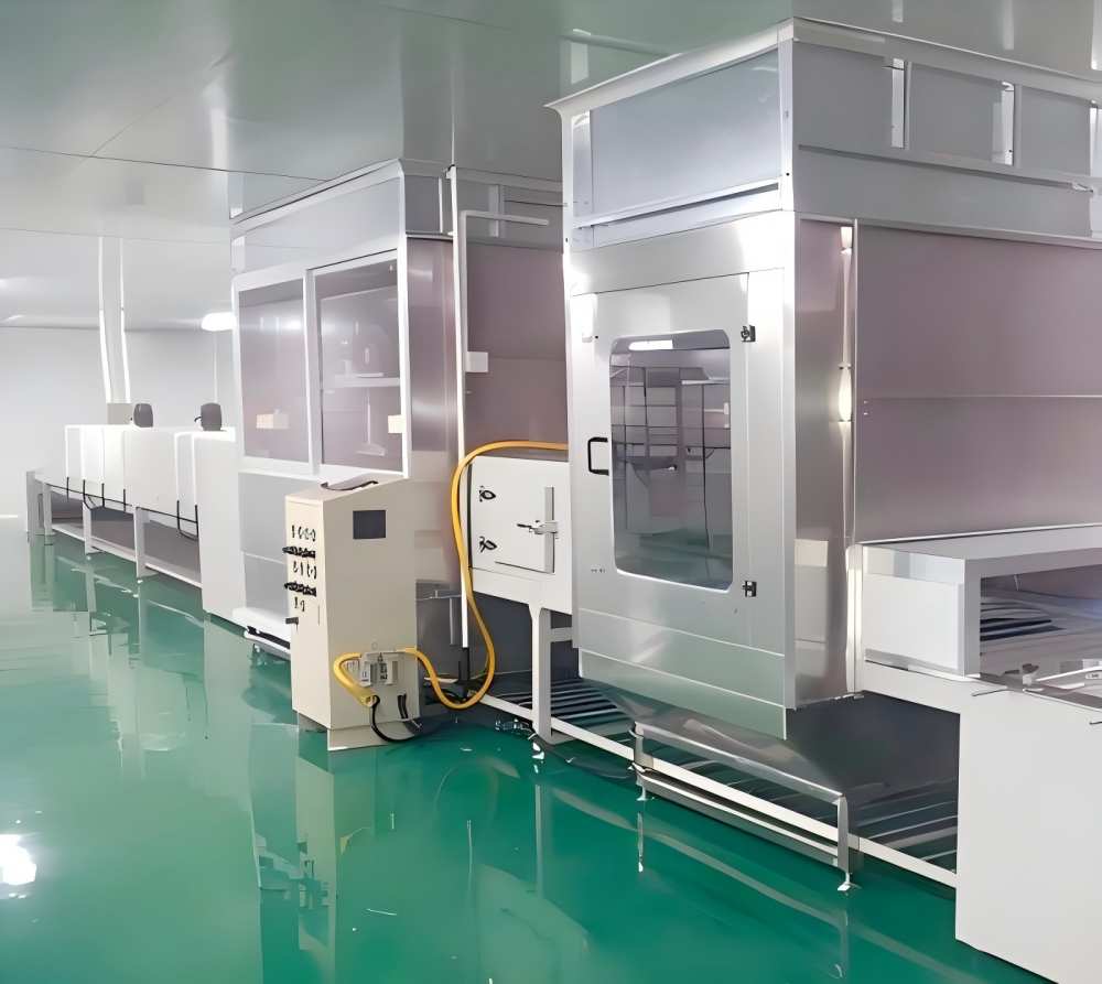 在线往复平面自动喷漆线-Online Reciprocating Flat-surface Automatic Spraying Line