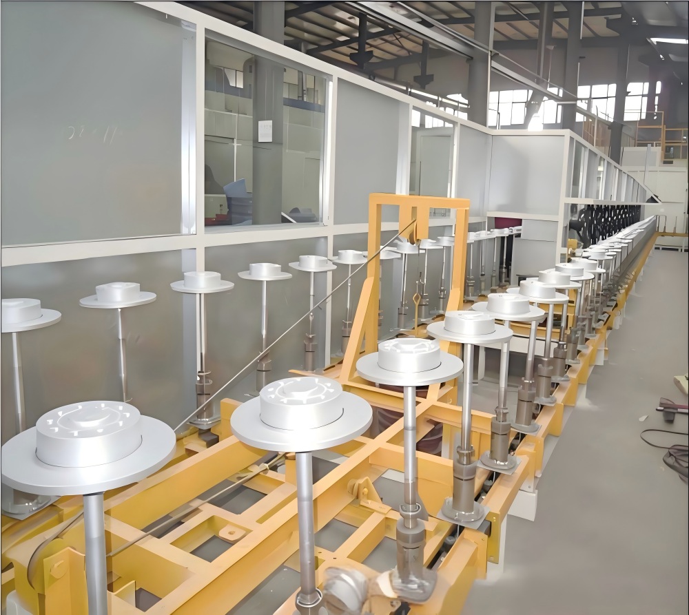 刹车盘自动喷漆线-Brake Disc Automatic Painting Line