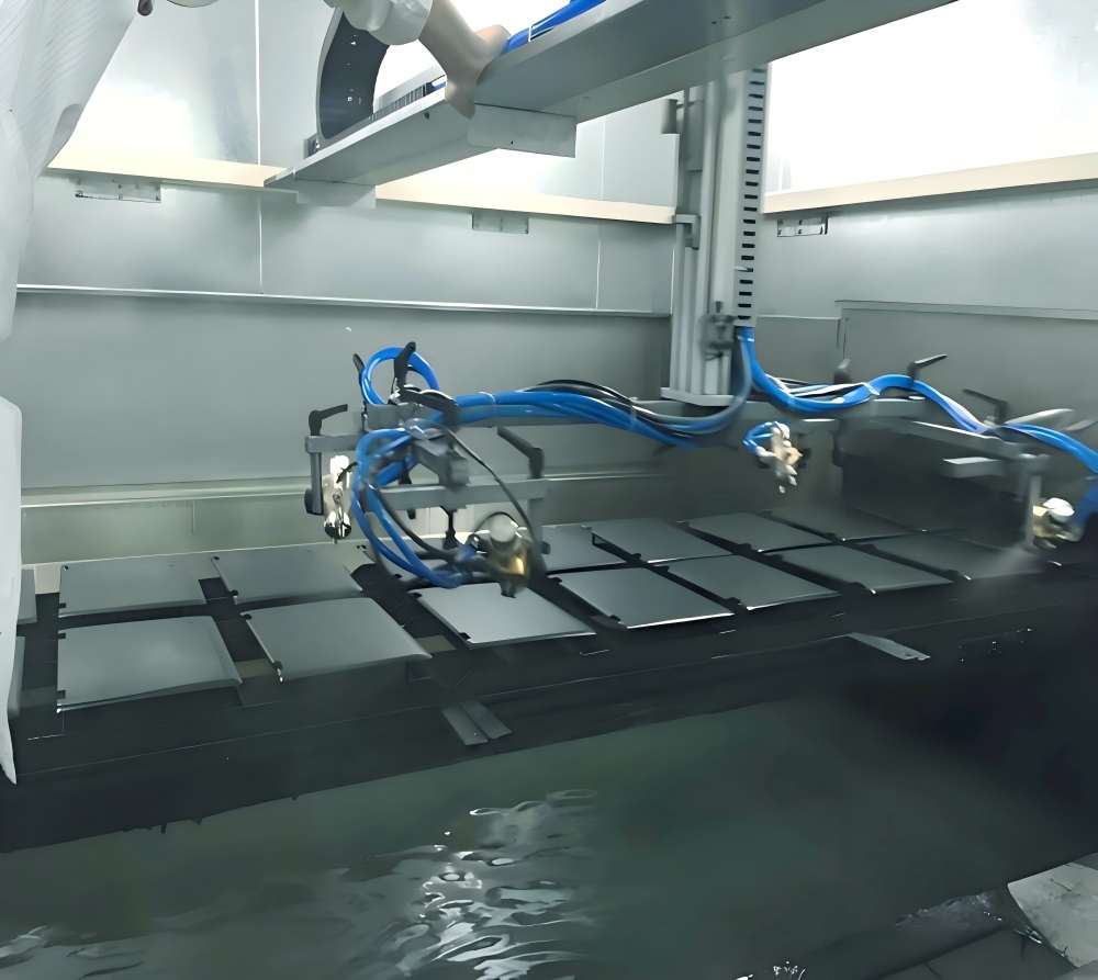 金属、塑胶、笔记本电脑外壳自动喷漆线-The Laptop Shell Automatic Painting Line