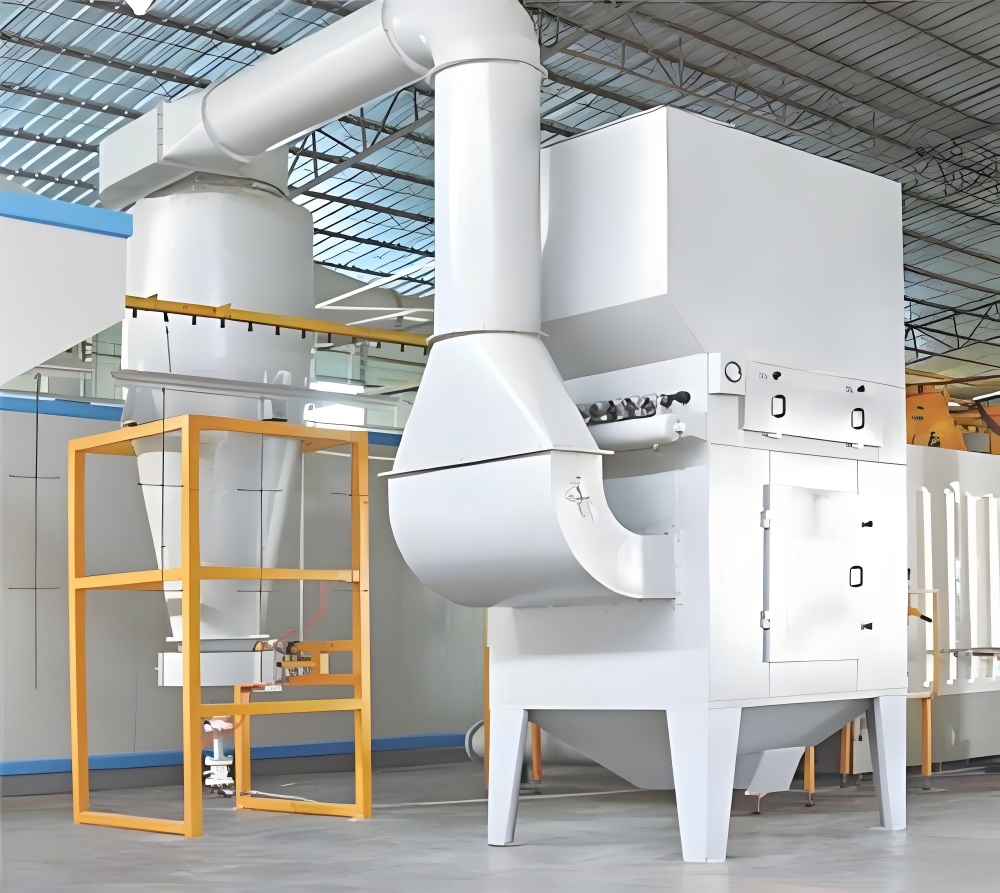 粉体涂装线大旋风回收系统-Large Cyclone Recovery System for Powder Coating Line