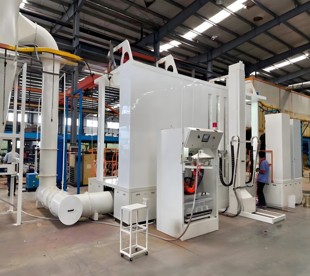 粉体喷涂线集中供粉中心-Centralized Powder Supply Center for Powder Spray Line